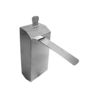 Dispenser de Jabón Liquido Quirúrgico con Codo de Acero