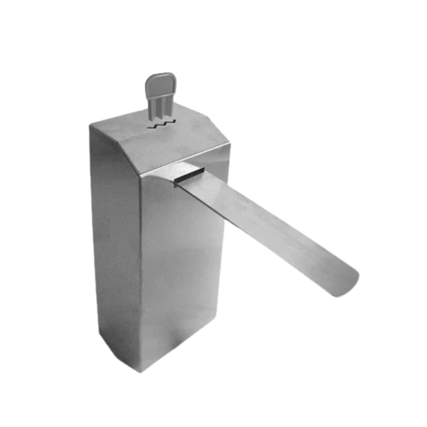 Dispenser de Jabón Liquido Quirúrgico con Codo de Acero